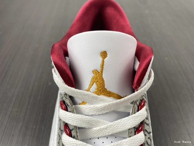 Kicktheory Jordan Retro Red Cardinal 3 CT8532-126 0630